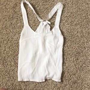 White tank top